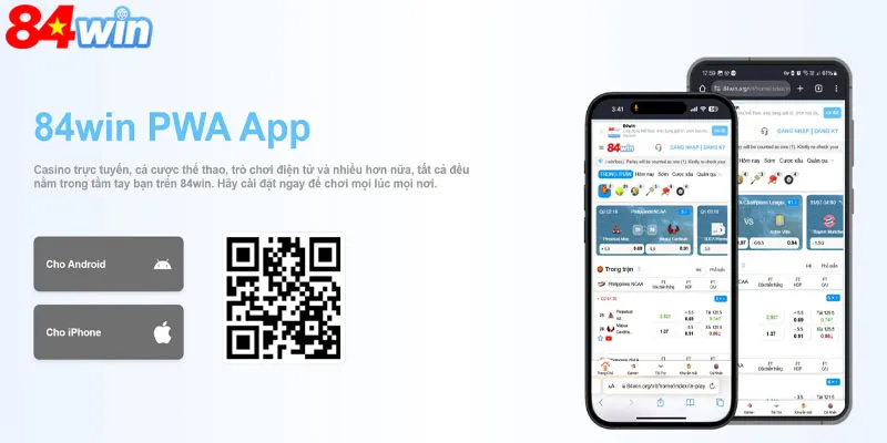 Chỉ dẫn các bước tải app 84WIN với từng hệ điều hành
